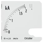 UTU - Virtamittari analoginen - Asteikko SEC96 2000/5 A