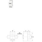 UTU POWEL - Käyttötuntilaskuri - Käyttötuntilaskuri CH45 230VAC