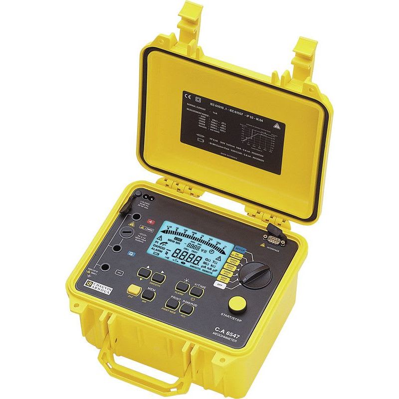 CHAUVIN ARNOUX - Eristysvastusmittari 5 kV - CA 6547