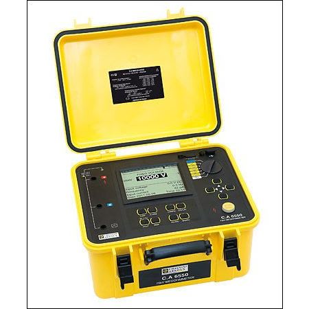 CHAUVIN ARNOUX - Eristysvastusmittari 10 kV - CA 6550