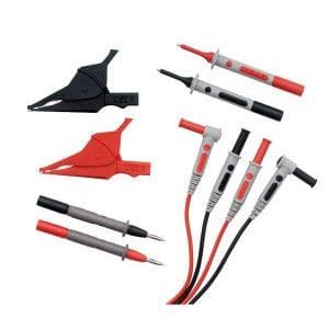 CHAUVIN ARNOUX - Mittauskaapelisetti - 2xhauenleuk, 2xkaap, 4xkoetin