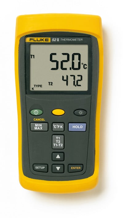 FLUKE - Lämpömittari - Fluke 52 II