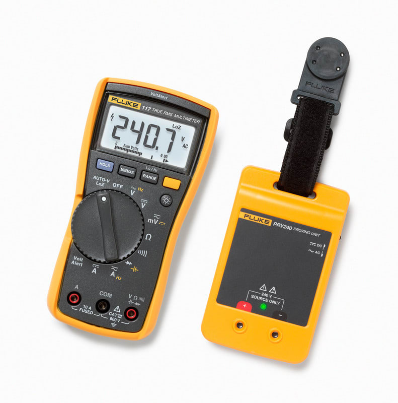 FLUKE - Yleismittaripaketti digitaal. - FLUKE-117/PRV240