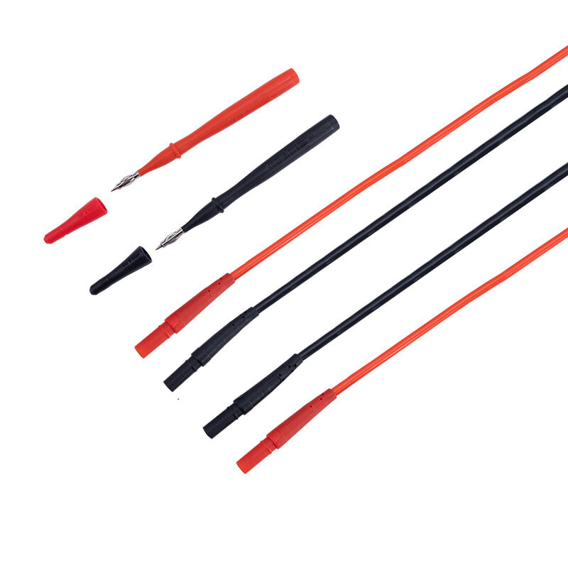 TRADEFORCE - Mittalaitetarvike - Mittajohdot CAT IV 600V,Silikoni