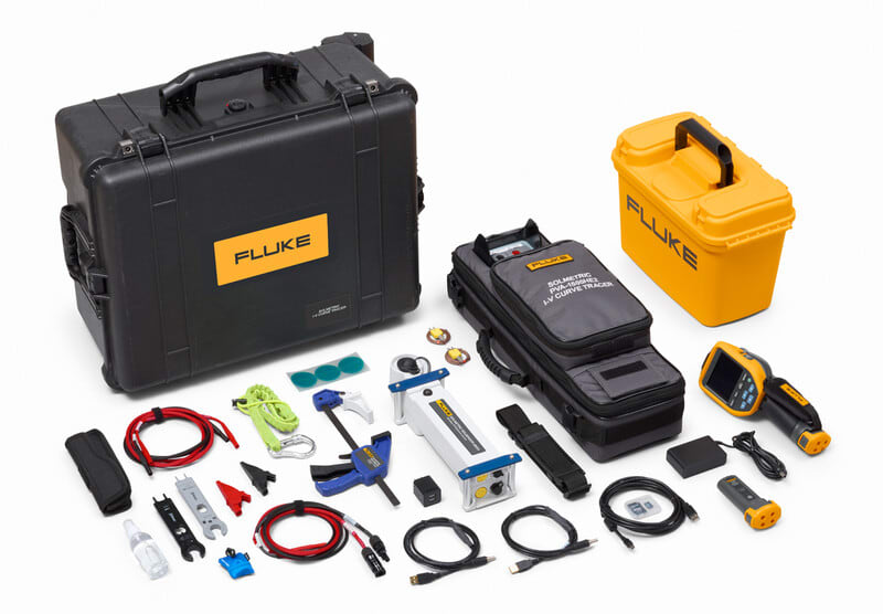 FLUKE - Sähköasennustesteripaketti - FLUKE-SOL-TI-9HZ-KIT