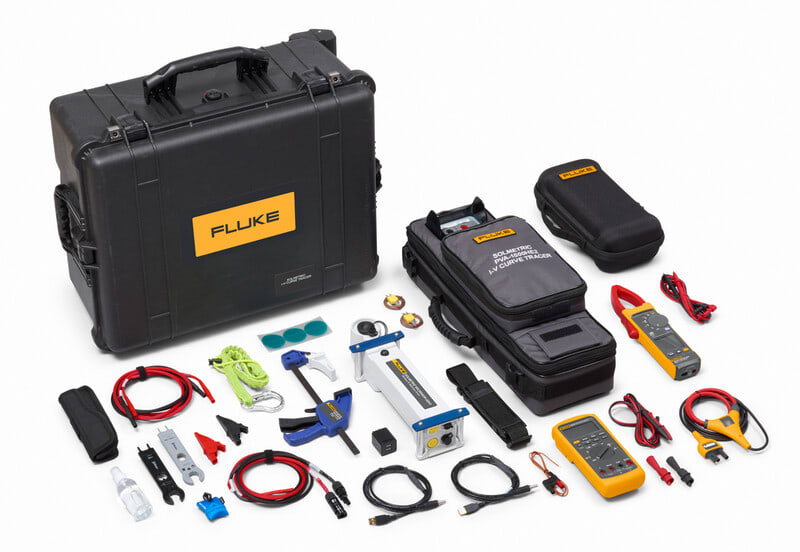FLUKE - Sähköasennustesteripaketti - FLUKE-SOL-DMM87V-KIT