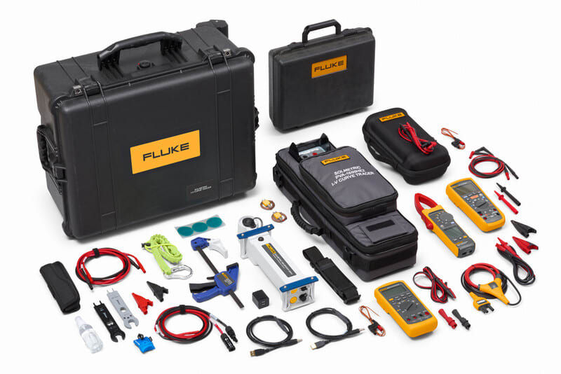 FLUKE - Sähköasennustesteripaketti - FLUKE-SOL-INS87-KIT