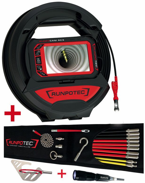 RUNPOTEC - Tarkastuskamera - Tarkastuskam.RC3 Dig.-19-osaa