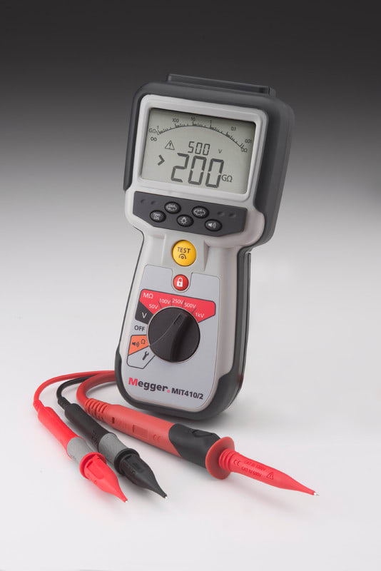 MEGGER - Eristysvastusmittari - MIT410/2