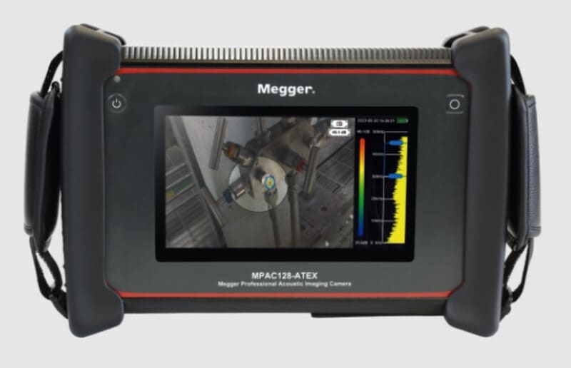 PEREL - Vuodonilmaisin - Megger MPAC128-ATEX Äänikamera