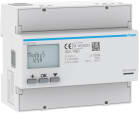 HAGER - Energiamittari - ECR310D 3v suora 125A MODBUS