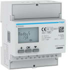 HAGER - Energiamittari - ECR300C 3v virtam. 5A MODBUS