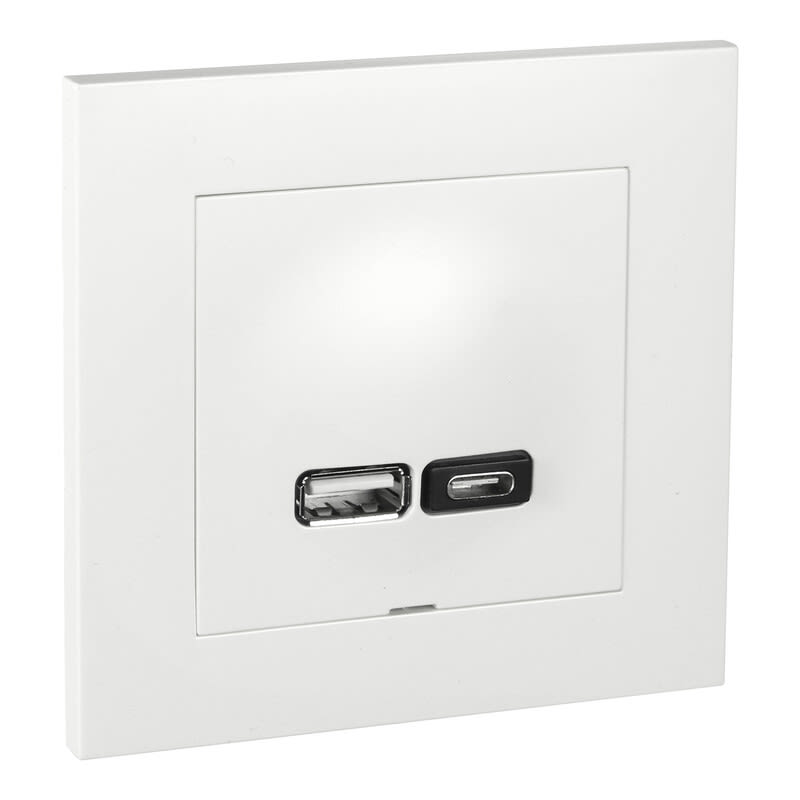 SCHNEIDER ELECTRIC - Telerasia ELKo Plus - USB-PR A+C 2,4A VAL