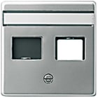 GIRA - 2xRJ45 keskiölevy pölyl. RST - Gira Sys55 E22