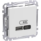 SCHNEIDER ELECTRIC - Telerasia Exxact - USB-lataus PR. A+C 45W VAL