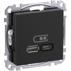 SCHNEIDER ELECTRIC - Telerasia Exxact - USB-lataus PR. A+C 45W ANT