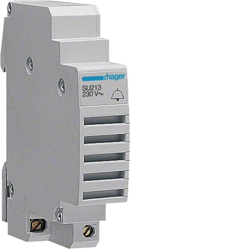 HAGER - Soittokello 85 dBA - SU213 230VAC/6,5VA