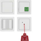 HAGER - Merkinantokoje Q.1 - hätäkuts.pakk. UPR VAL.