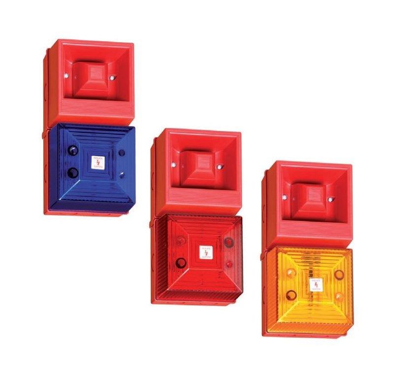 STIG WAHLSTRÖM - 24Vdc,106dB+5J vilkku punainen - YL40/D/R/RN/WR