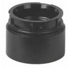 WERMA - Vilkkuvalo - Sovitin pinta-asennus musta