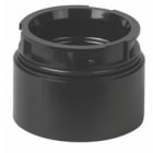 WERMA - Vilkkuvalo - Sovitin pinta-asennus musta