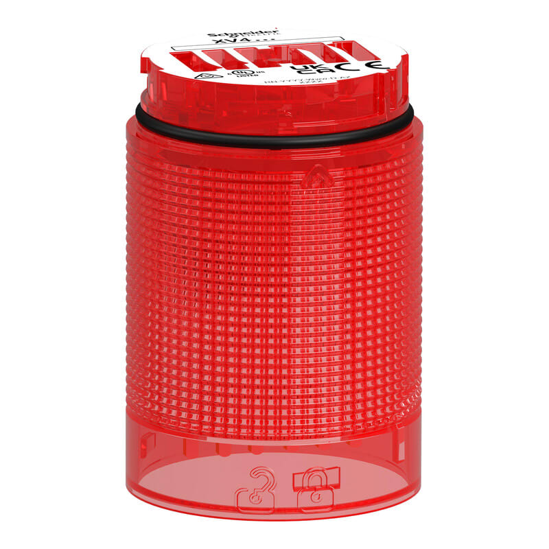 SCHNEIDER ELECTRIC - Merkkivalo - XV4 Vakaa punainen värillinen