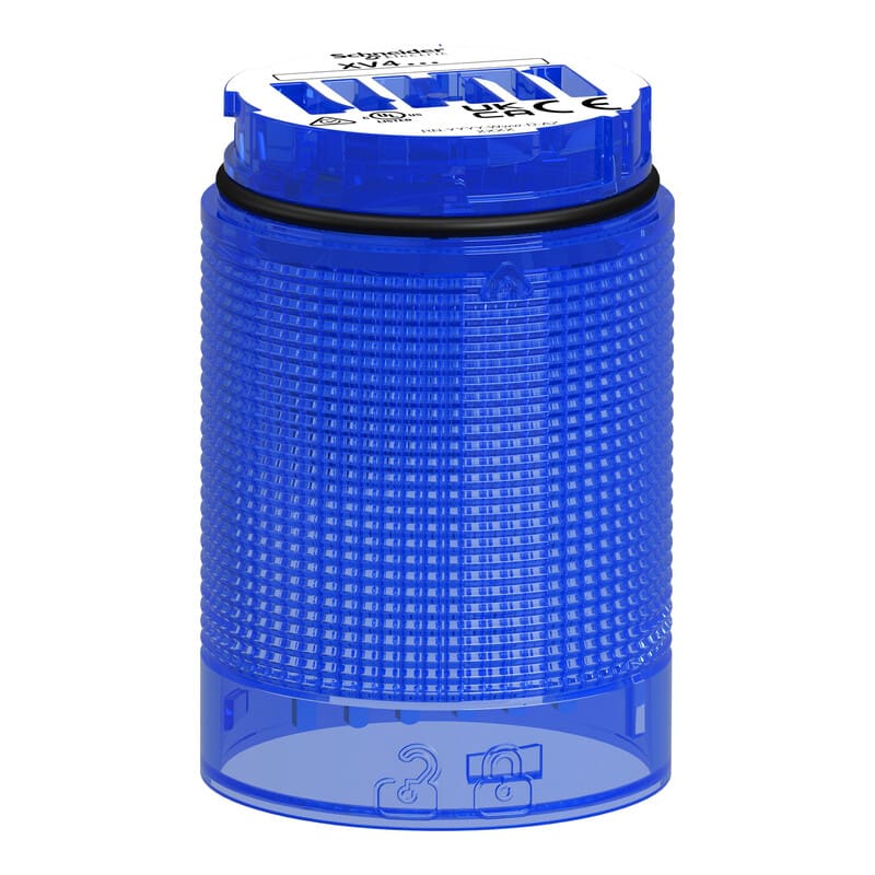 SCHNEIDER ELECTRIC - Merkkivalo - XV4 Vakaa sininen linssi