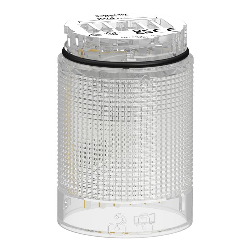 SCHNEIDER ELECTRIC - Merkkivalo - XV4 Tasainen valkoinen Värilli