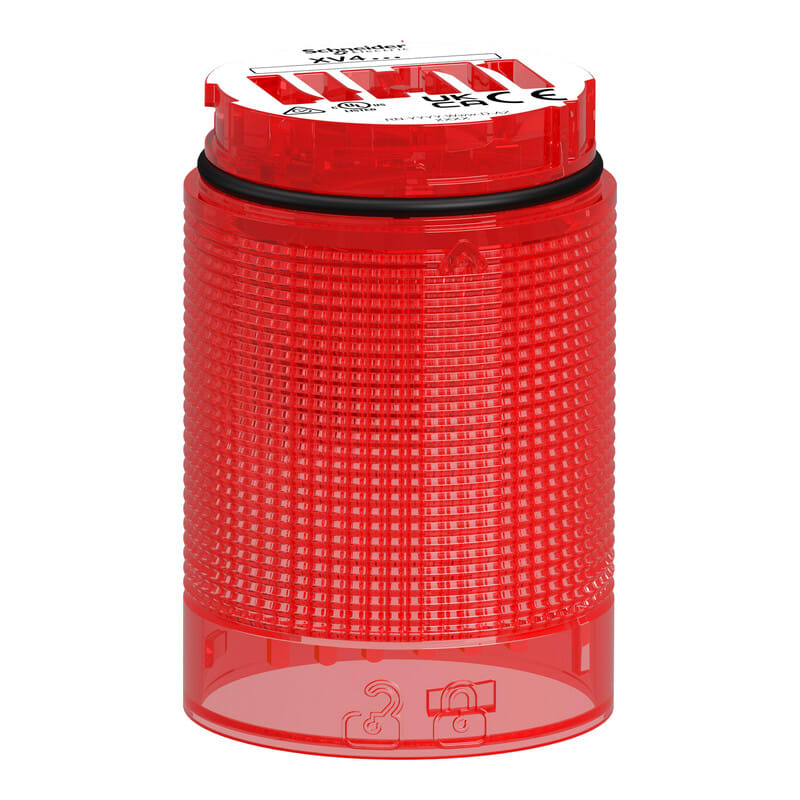 SCHNEIDER ELECTRIC - Merkkivalo - XV4 Vilkkuva punainen Värillin