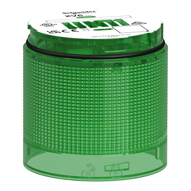 SCHNEIDER ELECTRIC - Merkkivalo - XV6 tasainen vihreä linssi