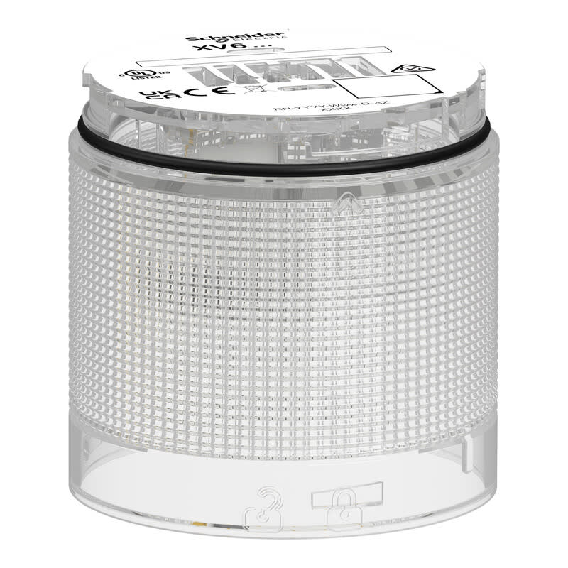 SCHNEIDER ELECTRIC - Merkkivalo - XV6 fast Blue Kirkas linssi