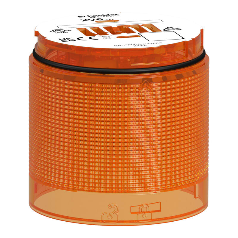 SCHNEIDER ELECTRIC - Merkkivalo - XV6 vilkkuva oranssi linssi