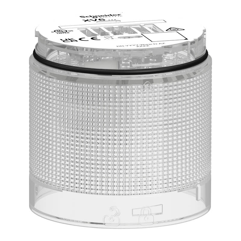 SCHNEIDER ELECTRIC - Merkkivalo - XV6 Vilkkuva valkoinen Värilli