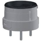 SCHNEIDER ELECTRIC - Valotorni Asennusrunko hopea - XVUZ01Q