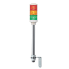 SCHNEIDER ELECTRIC - Valotorni, pun/oran/vihr 24 V - XVC6B3