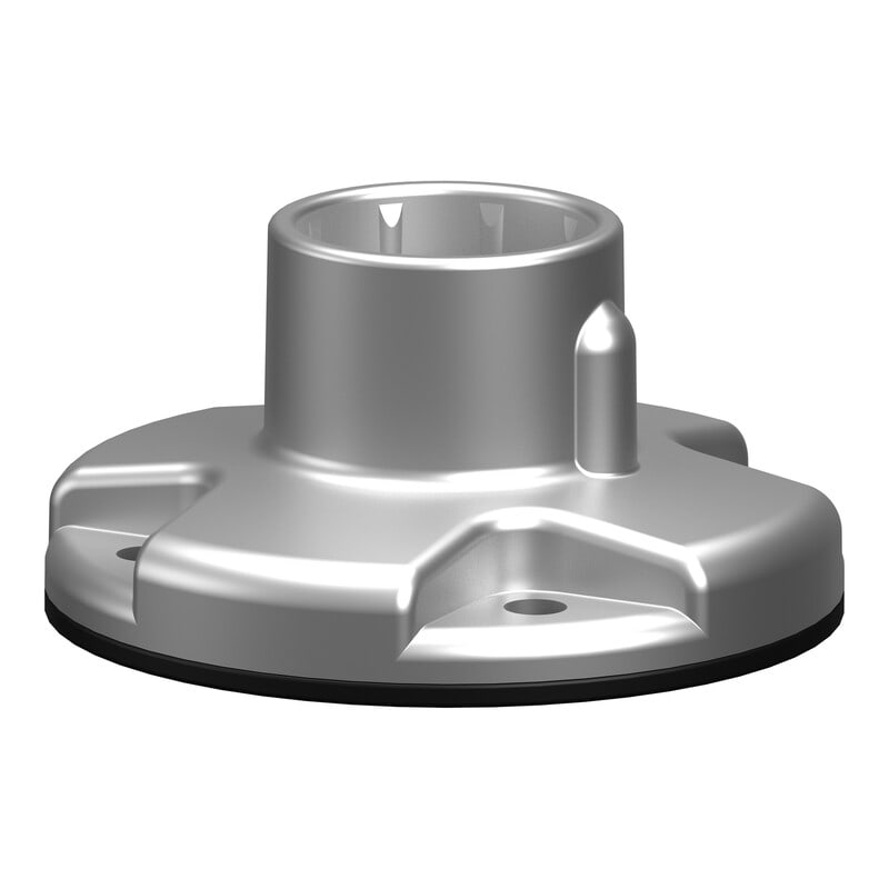 SCHNEIDER ELECTRIC - Merkkivalotarvike - Muovinen kiinnityslevy hopeaa