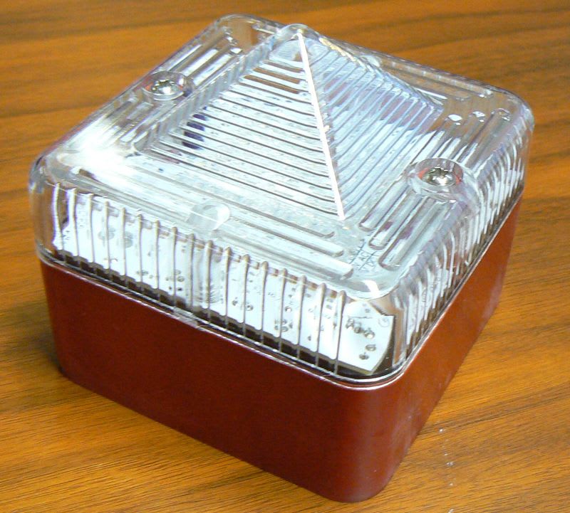E2S - Vilkku, punainen - 4001350 L101H-LED 90-260VAC/DC