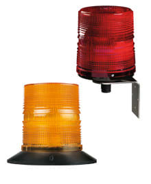 AUTROSAFE - Salamavilkkuvalo, IP55 - PMF 2030 230 V AC PUNAINEN