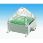 AUTROSAFE - Salamavilkkuvalo, IP66 - QUADRO F12 230 V AC KIRKAS