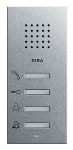 GIRA - Kaiutin/mikrofoni Sys.55 ALU - Huoneistokoje