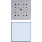 GIRA - 1 painike valkoinen valo ALU - Oviyksikkö kaiutin/mikrofoni