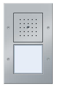 GIRA - Kaiutin/mikr. 1pain pinta ALU - Oviyksikkö kaiutin/mikrofoni