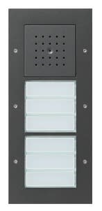 GIRA - Kaiutin/mic 2x2/3 painike ANT - Oviyksikkö pinta