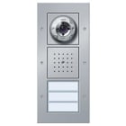 GIRA - Kaiutin/mic 2/3os. Painike ALU - Oviyksikkö kameralla pinta