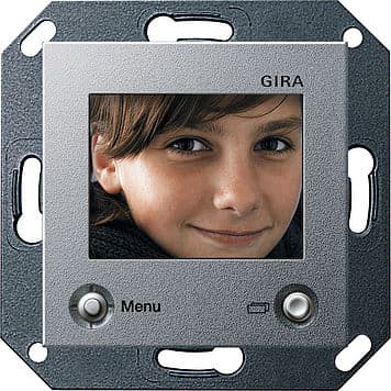 GIRA - TFT Värinäyttö 1.8 Sys55 ALU - Huoneistokoje