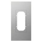 GIRA - Asennuslevy 2 os. Anod.ALU - Porttipuhelin