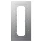 GIRA - Asennuslevy 3 os. Anod.ALU - Porttipuhelin