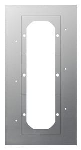 GIRA - Asennuslevy 3 os. Anod.ALU - Porttipuhelin