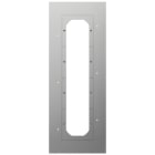 GIRA - Asennuslevy 4 os. Anod.ALU - Porttipuhelin