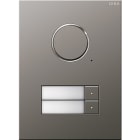 GIRA - Kaiutin/mikrof. 2 kutsunappia - Oviyksikkö uppo RST